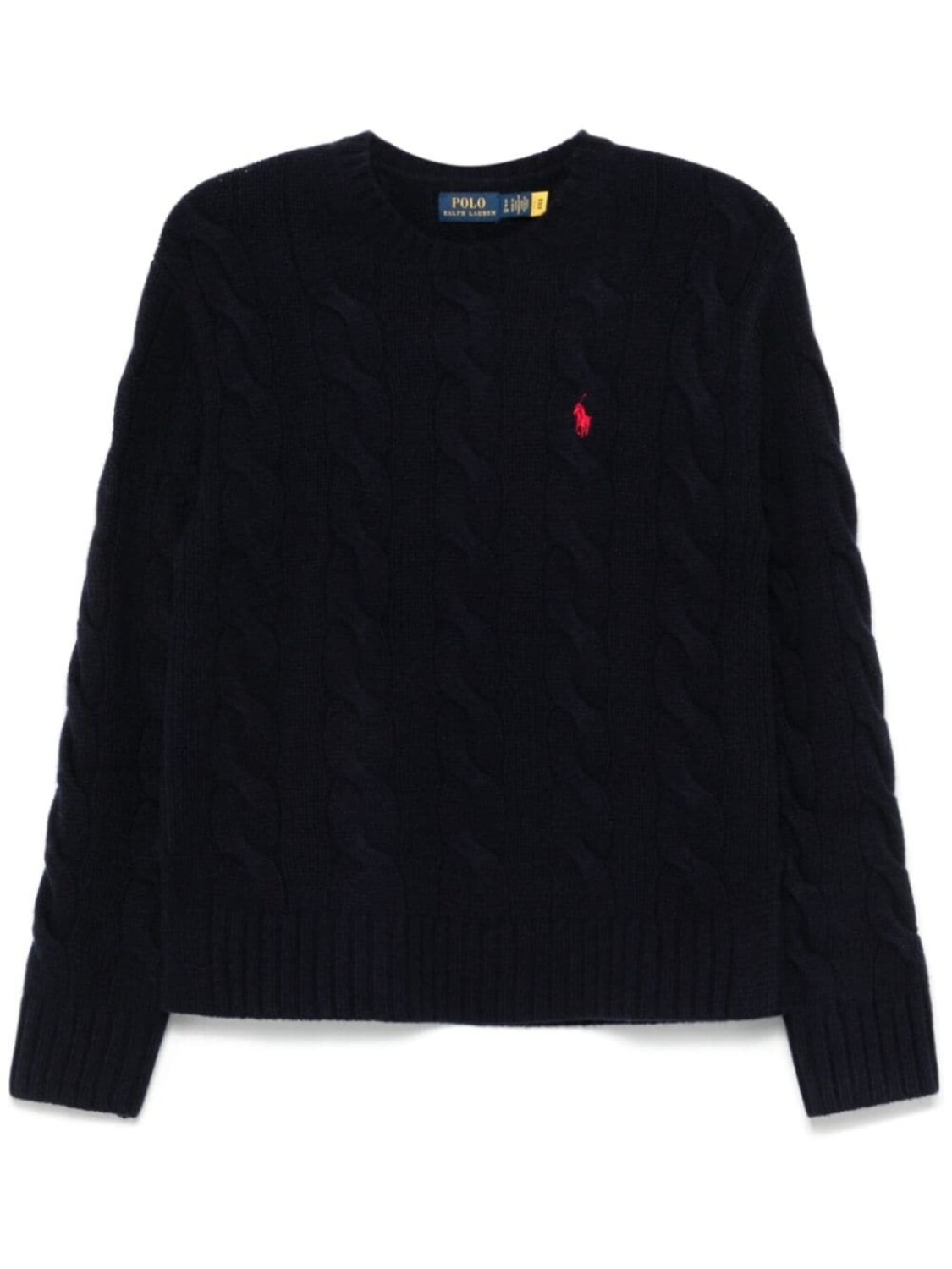 

Свитер фактурной вязки Polo Ralph Lauren, синий