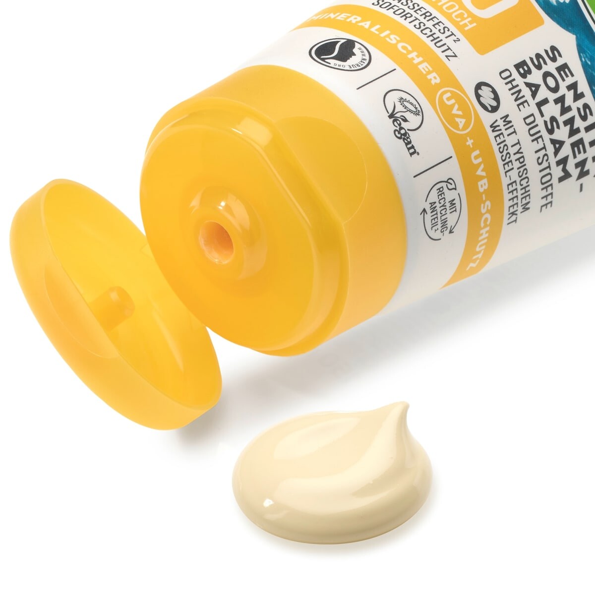 Солнцезащитный бальзам Kids Sensitive SPF 50 150 мл alverde NATURKOSMETIK — фото 2