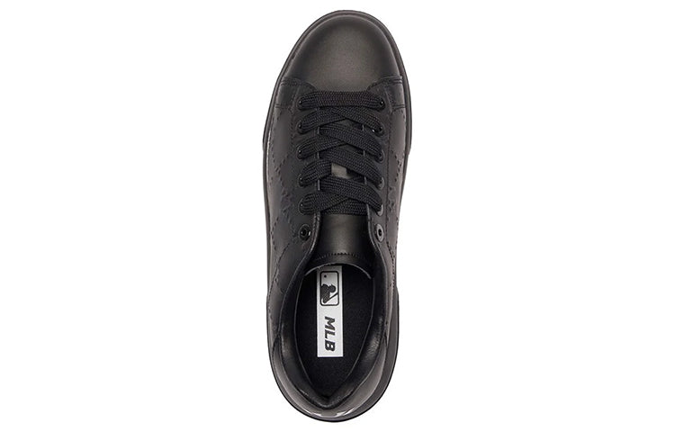 Кроссовки MLB Chunky Mono Embo Yankees 'Triple Black', черный — фото 4