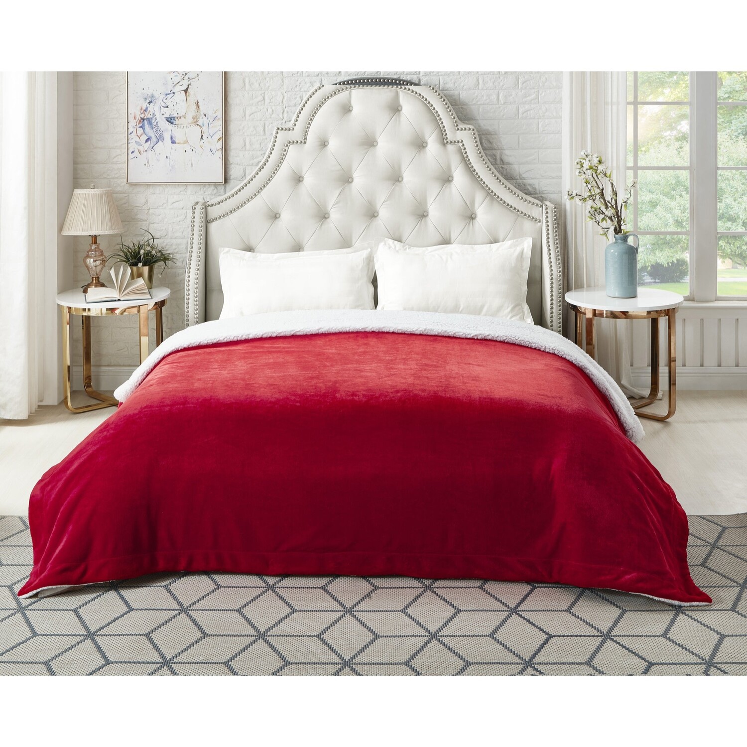 

Плед Cosy Tyme Saleem Cozy Tyme, цвет Red