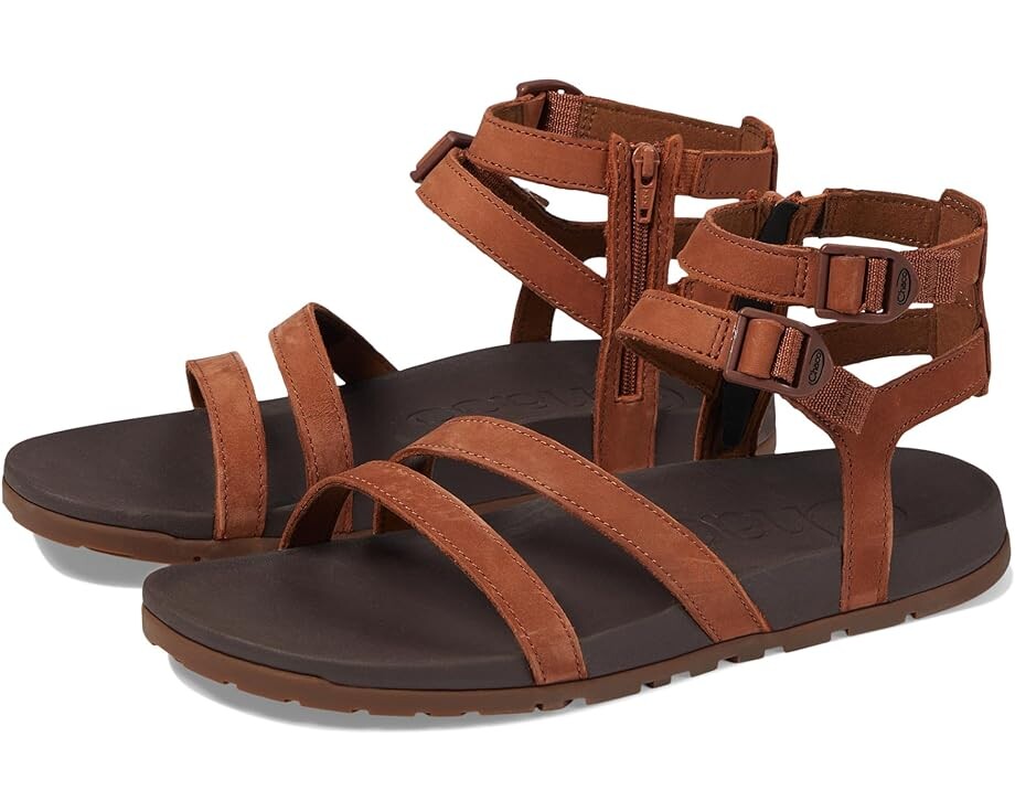 

Сандалии Chaco Lowdown Leather Strappy High, цвет Nutshell 1