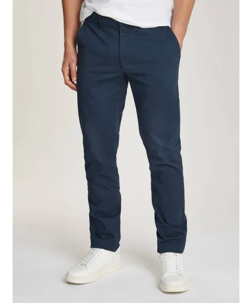 

Современные брюки-чинос из твила Slim fit Calvin Klein, синий