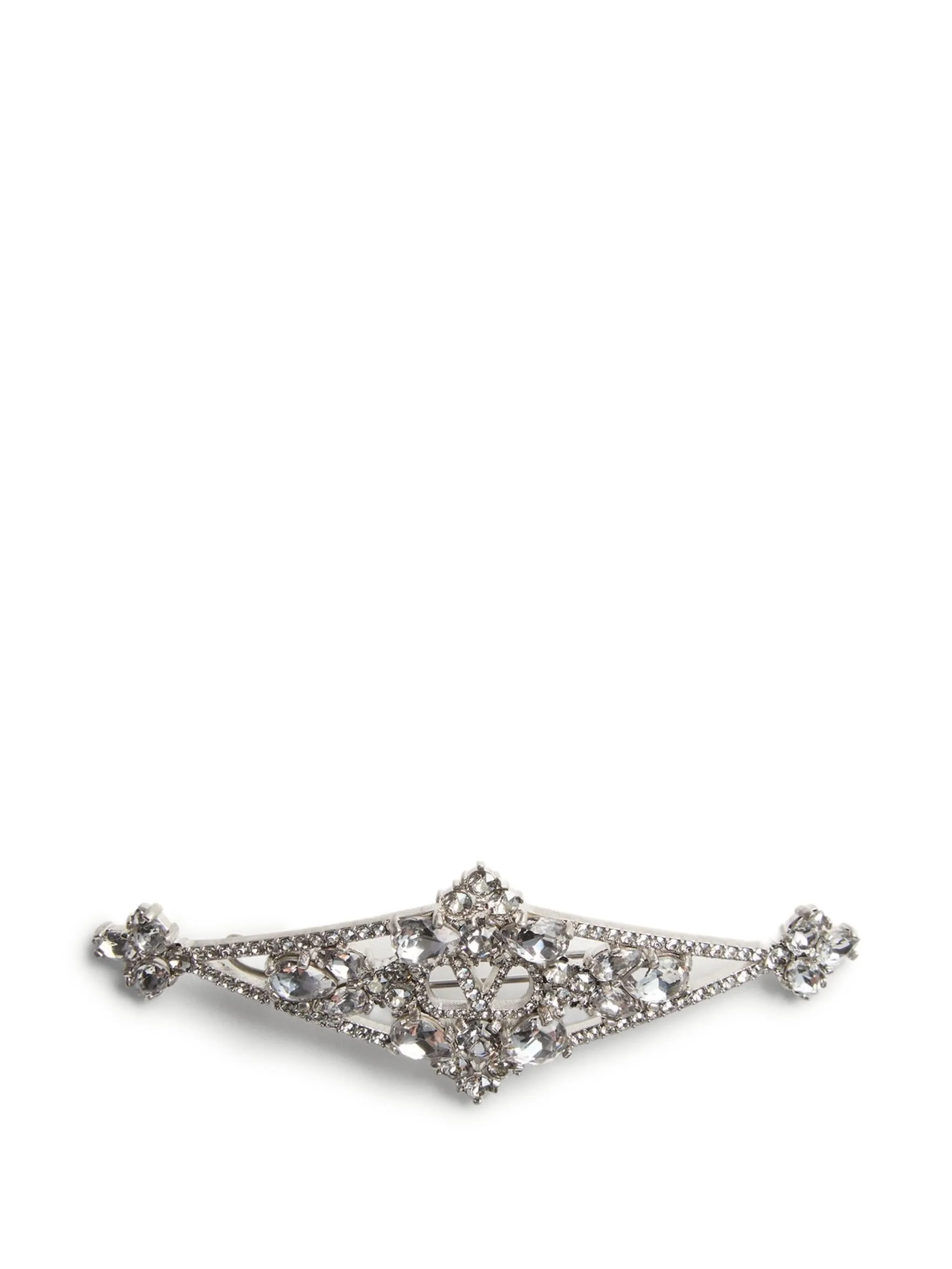 

Заколка для волос с кристаллами Valentino Garavani, серебристый