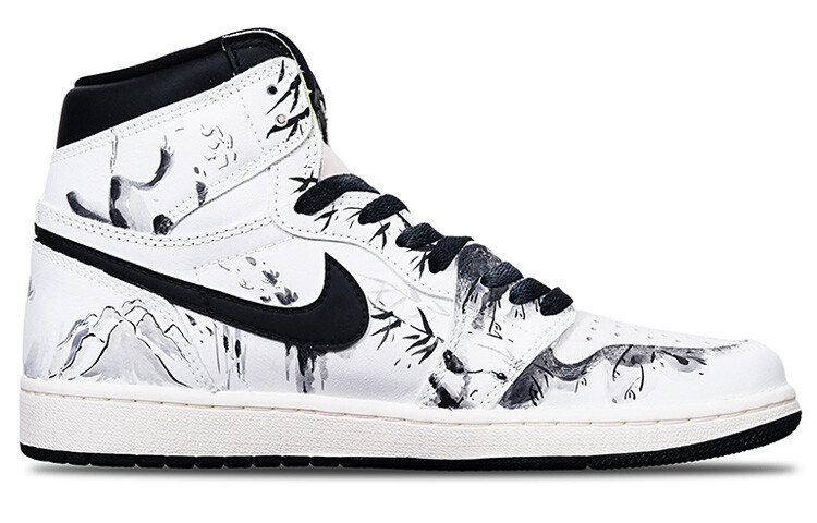 

Кроссовки Air JORDAN 1 Vintage Basketball Shoes Unisex High-Top Black White