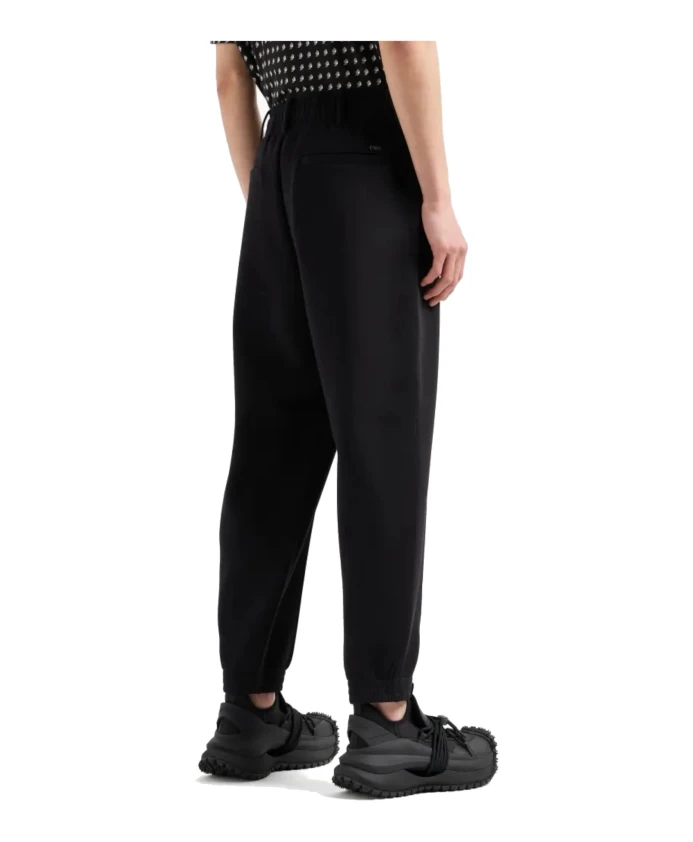 Черные узкие брюки 3d1p751jhsz0999 Emporio Armani, черный — фото 3