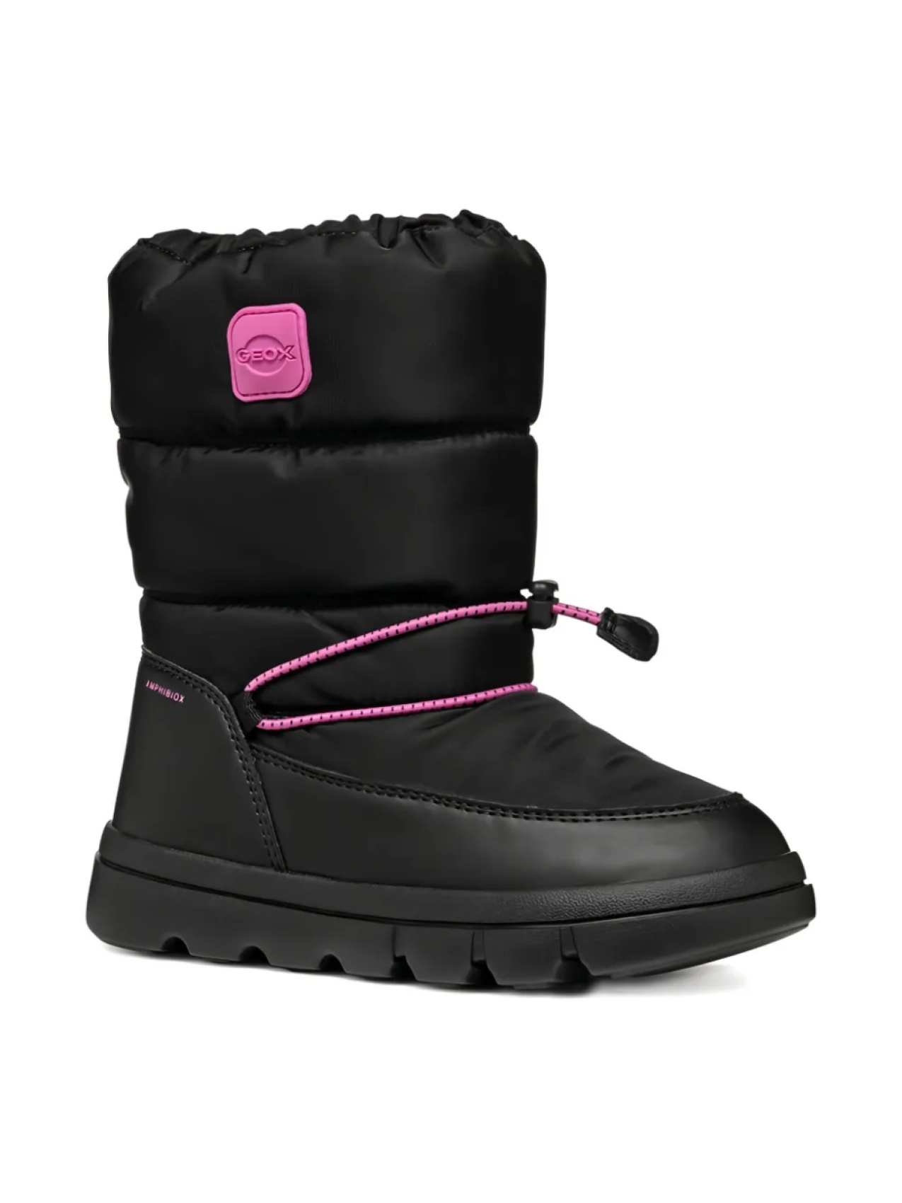 

Ботинки с подкладкой Geox Kids, черный