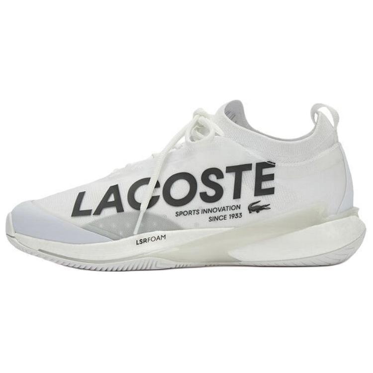 

LACOSTE Теннисные туфли мужские белые низкие