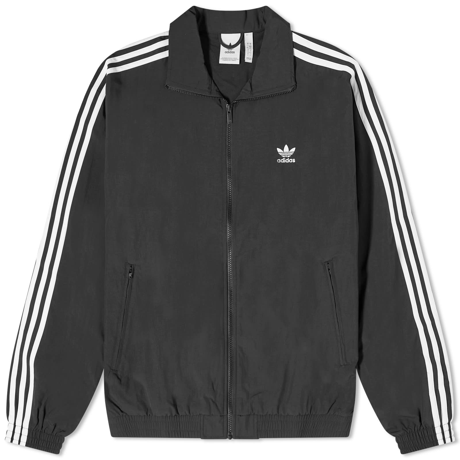 

Топ Adidas Woven Firebird Track, черный