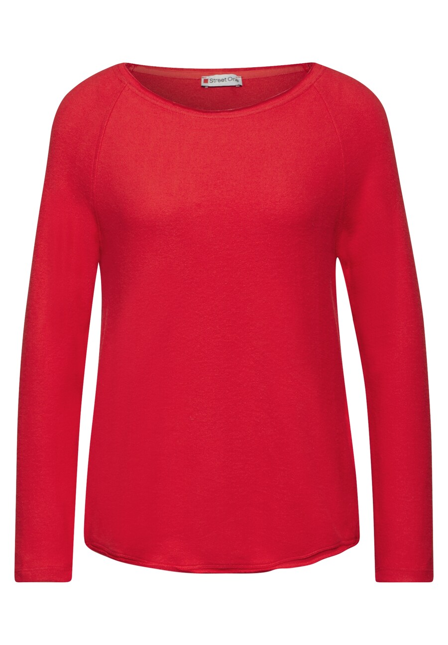 

Лонгслив STREET ONE Shirt, красный