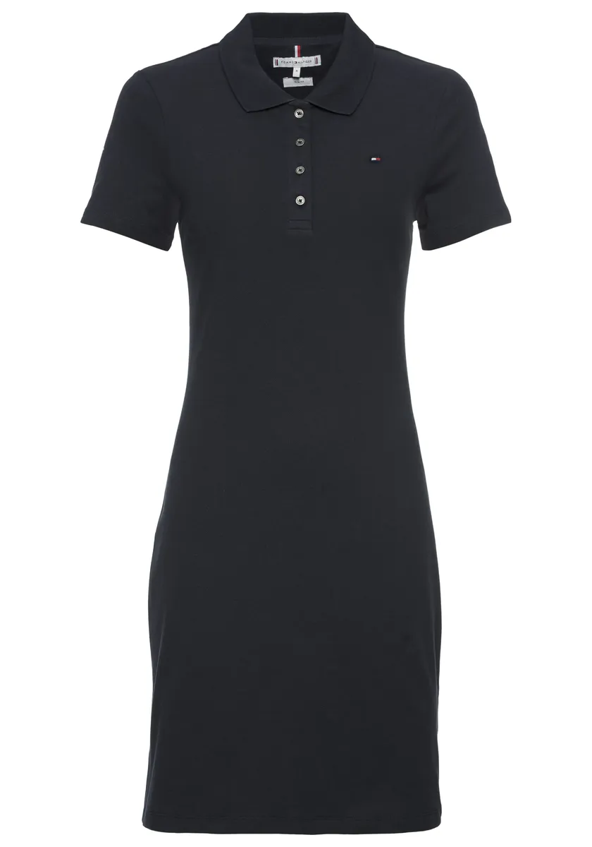 

Платье-поло Tommy Hilfiger "1985 SLIM PIQUE POLO DRESS SS", цвет Desert_Sky