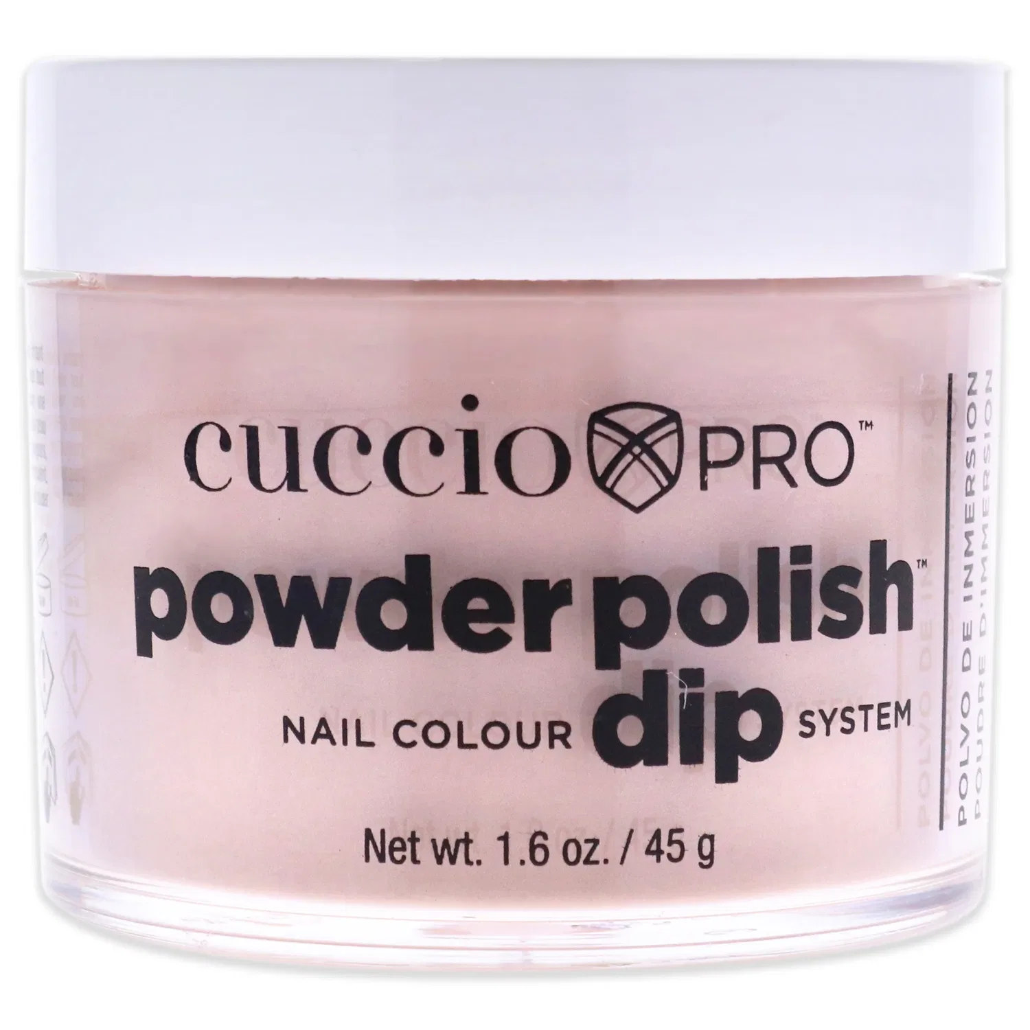Система для наращивания ногтей Pro Powder Polish Nail Colour Dip System - I Endure от Cuccio Colour for Women - 1,6 унции (47 г) пудры для ногтей, бежевый