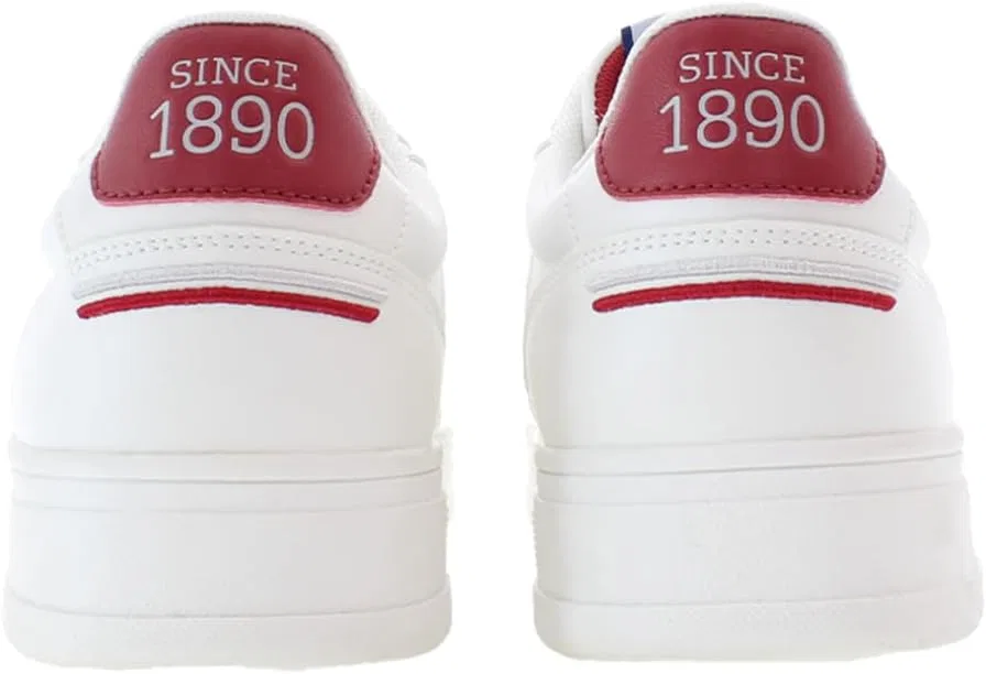 U.S.POLO ASSN. Кроссовки USPolo KOSMO004-WHI-RED06 — фото 4