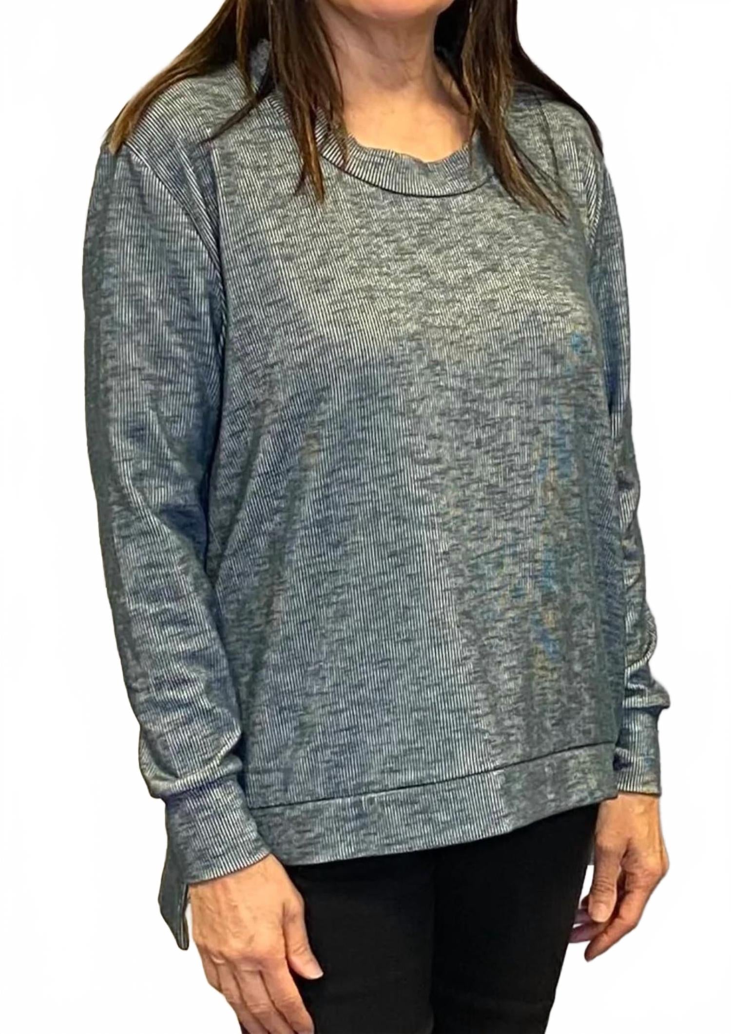 

Зеленый топ с молнией и асимметричным краем Ariella