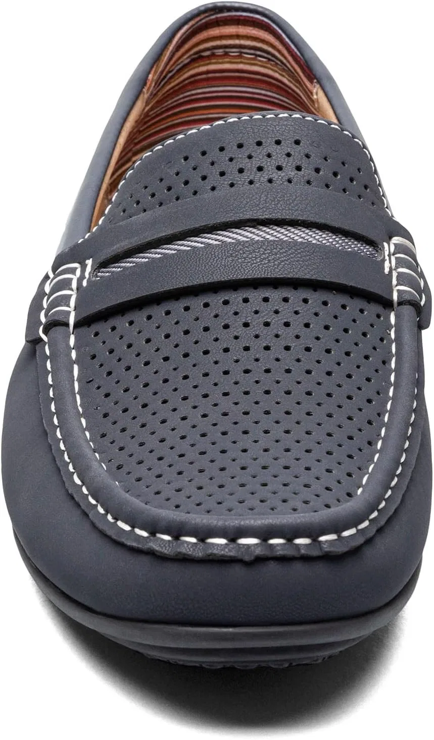 Туфли Stacy Adams Herren Corby Fahrer-Slipper, Navy — фото 4