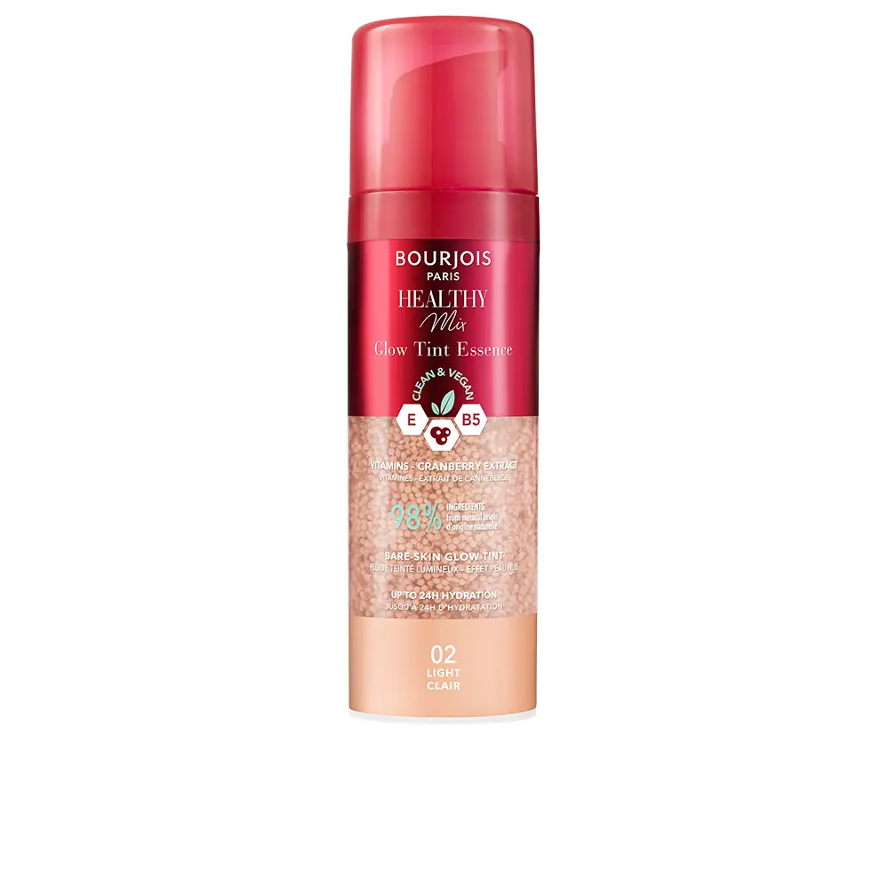 

Праймер Healthy mix glow tint essence base de maquillaje Bourjois, цвет 02-Light, 30 мл.