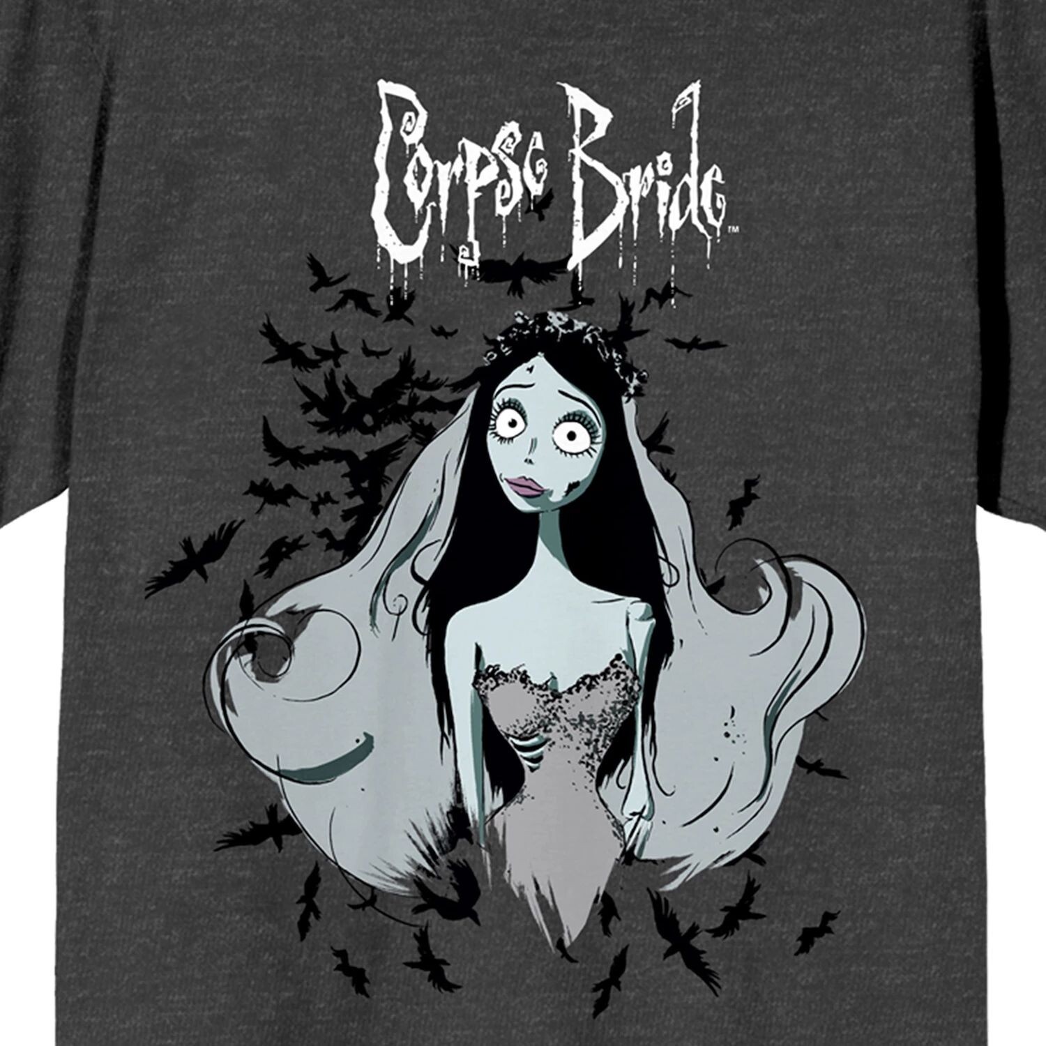 

Футболка Juniors' Corpse Bride Emily с рисунком Licensed Character