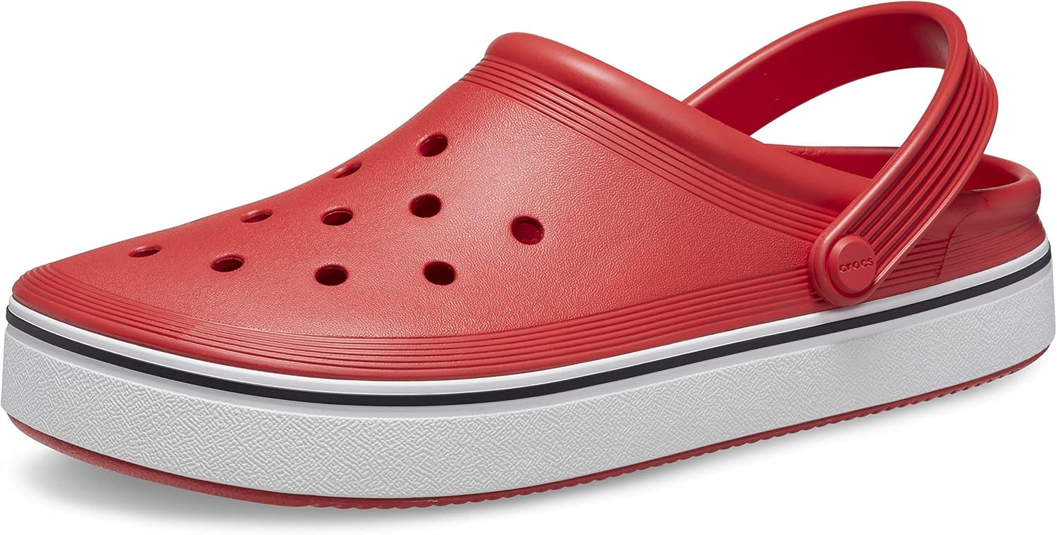 

Унисекс сабо Crocs Off Court с платформой, Flame