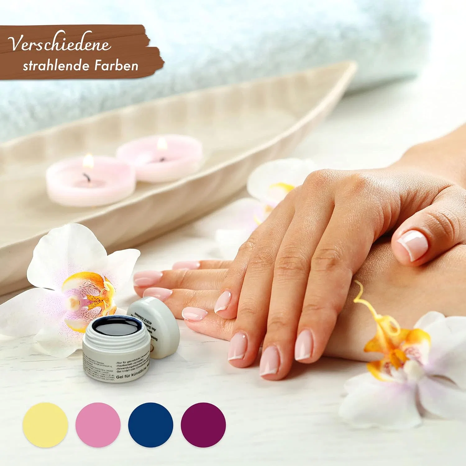 УФ-гель для ногтей GS-Nails Cover Gel, темно-красный, 5 мл Gs-Nails, Dark Red — фото 2