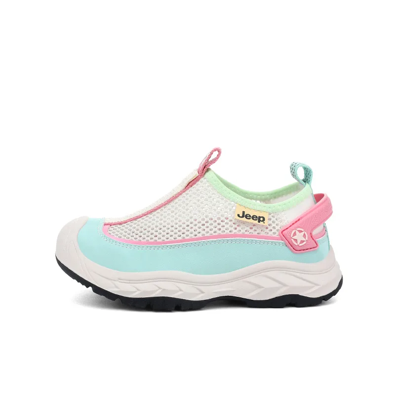 Детские кроссовки Mesh Kids Lifestyle Jeep, Mint Mambo/Candy Pink