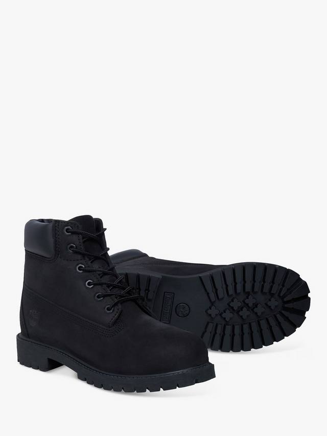 Детские классические ботинки Premium высотой 6 дюймов Timberland, Black — фото 3