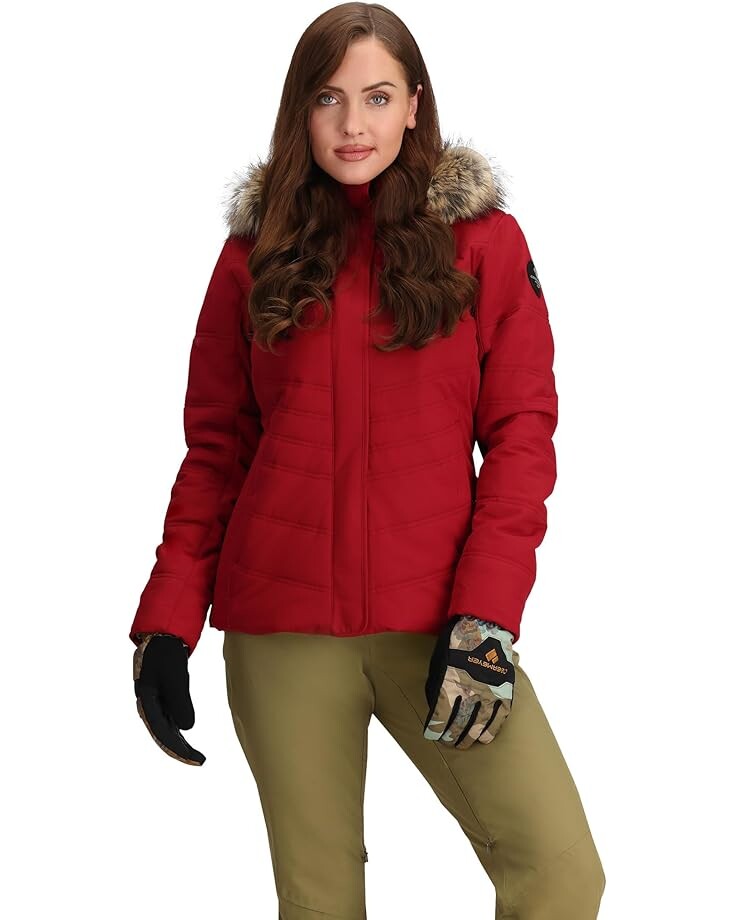 

Куртка Obermeyer Tuscany II Jacket, цвет Rustic Red