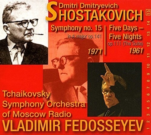 

CD диск Shostakovish / Fedosseyev: Five Nights