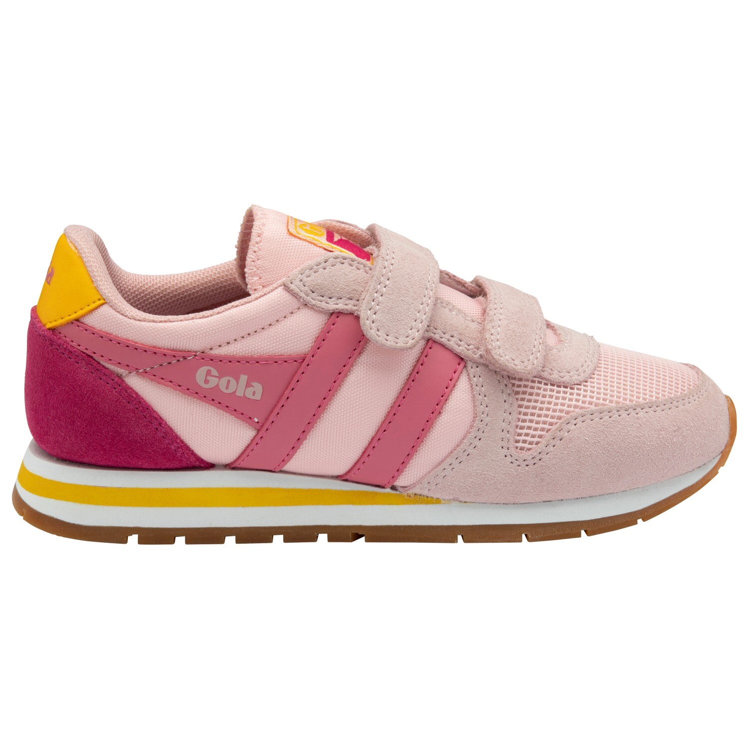 

Кроссовки Gola Kid's Daytona VC, цвет Chalk Pink/Fluro Pink/Sun