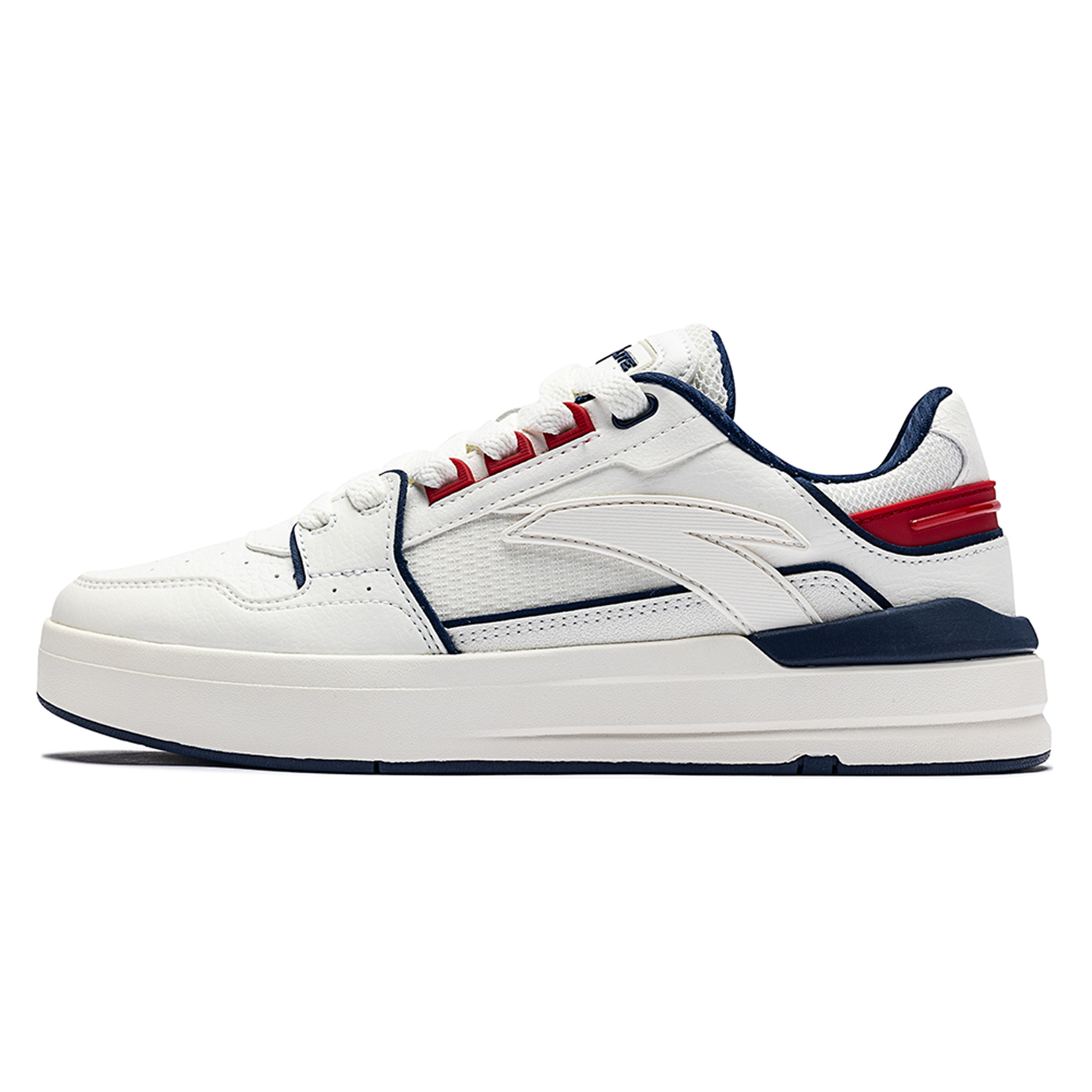 

Anta Street Play LITE Антискользящие Износостойкие Низкие Кроссовки для Скейтбординга Мужские Бело-Голубые, Слоновая Кость Белый