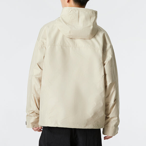 Куртка Men's adidas U Util Wb3 Stripe Athleisure Casual Sports Hooded Jacket Khaki, хаки — фото 4