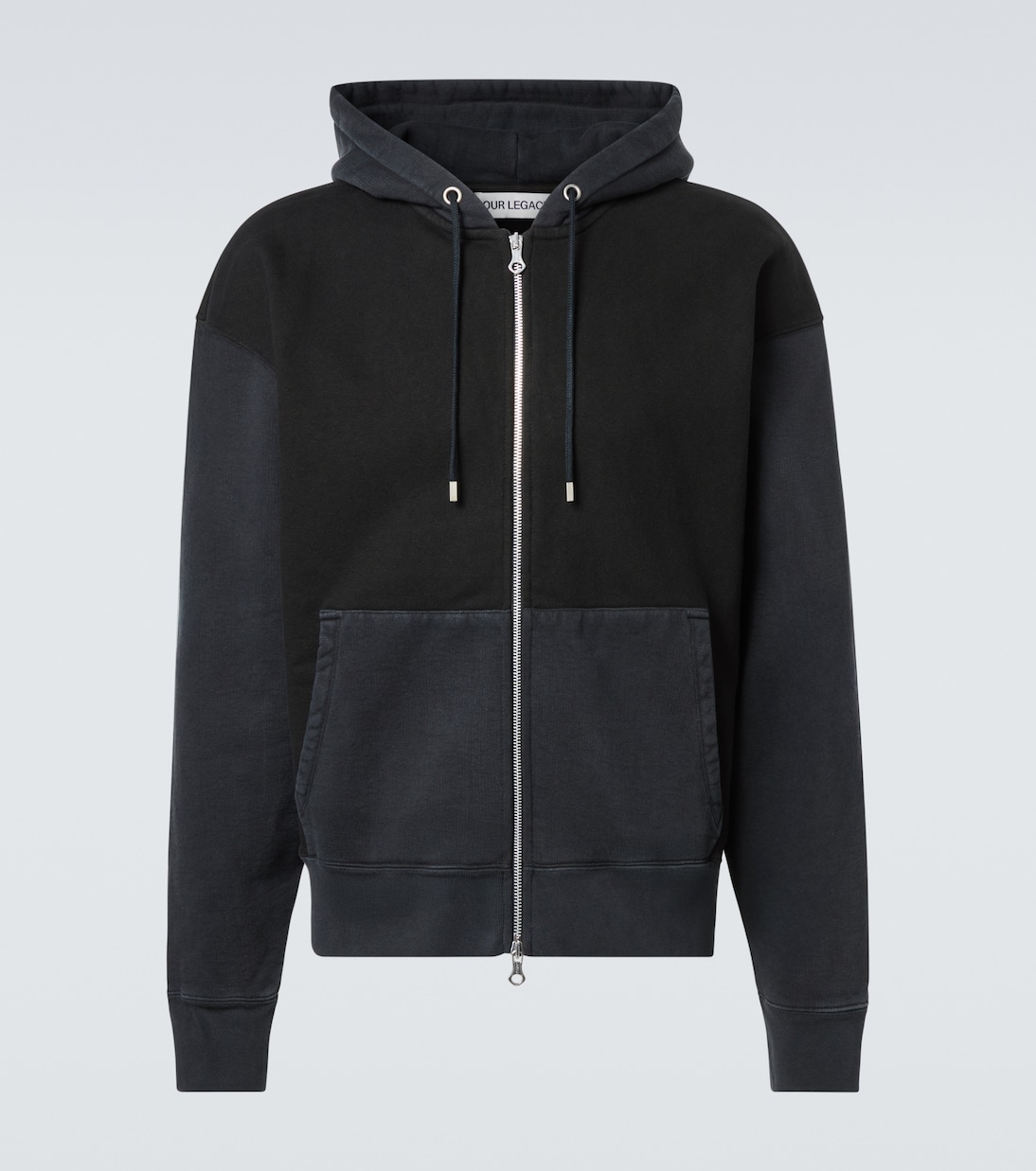 

Толстовка Rascal из хлопкового флиса на молнии Our Legacy, Pigment Black Hefty Fleece