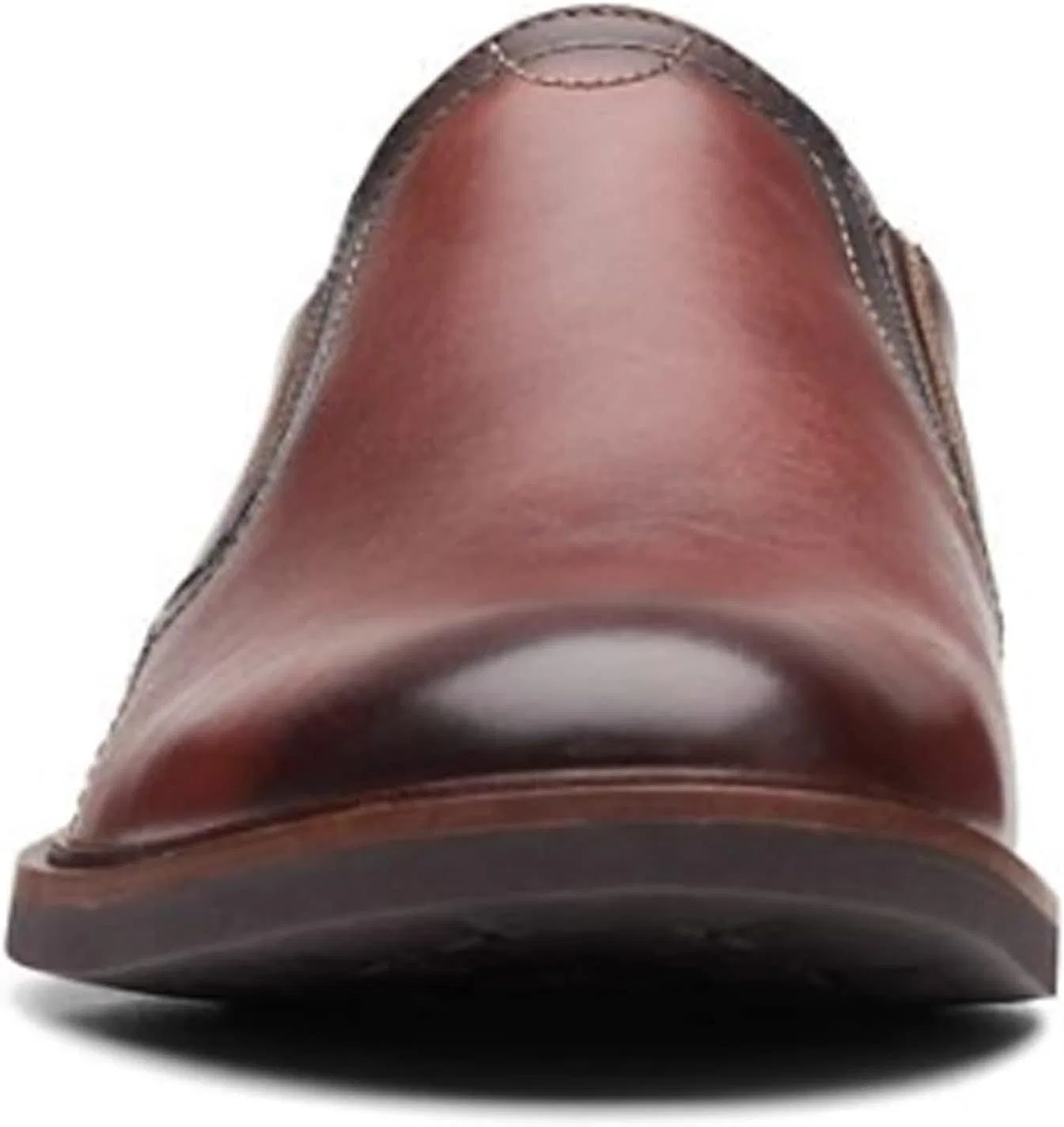 Лоферы Clarks Malwood, коричневая кожа — фото 3