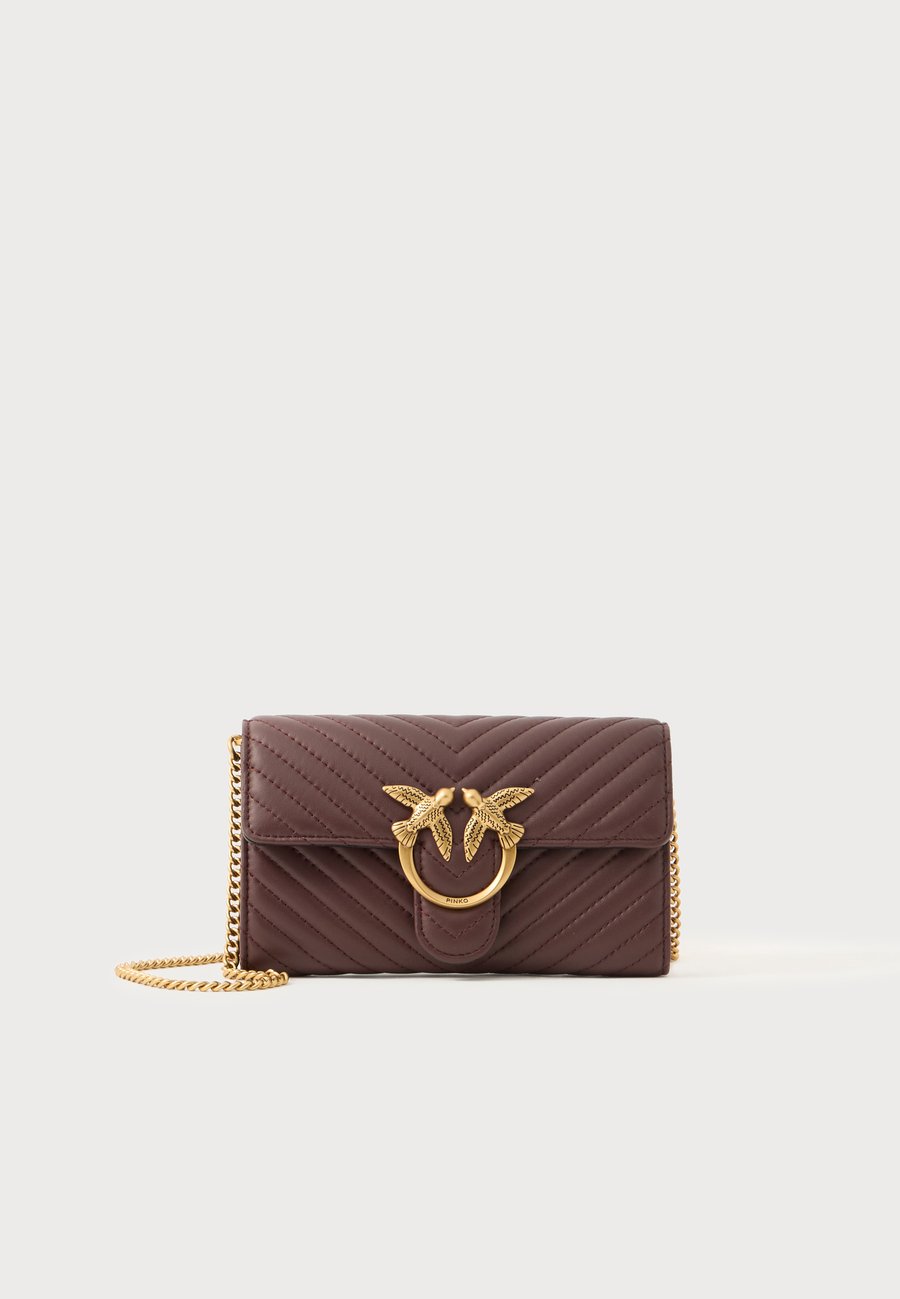 

Сумка кросс-боди Pinko LOVE ONE WALLET, Cioccolato Amaro/Antique Gold-Coloured/Brown