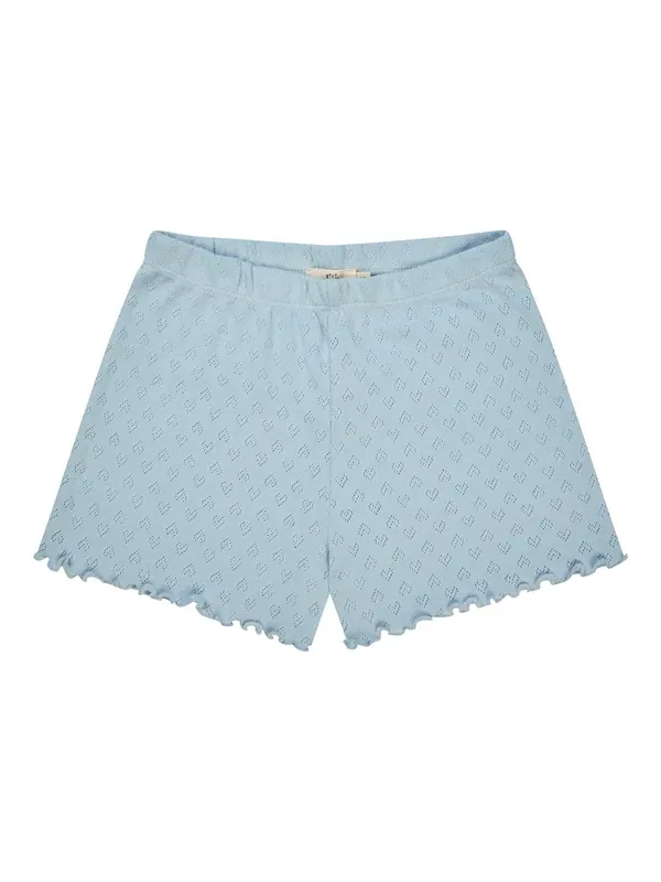 Шорты Pointelle heart shorts Copenhagen Colors, пыльно-голубой