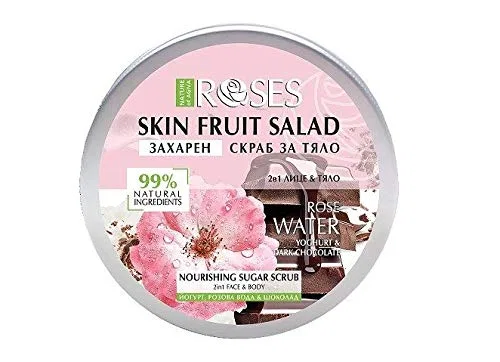 Сахарный скраб для лица и тела Skin Fruit Salad 2-в-1 от Nature of Agiva Nature Of Agiva