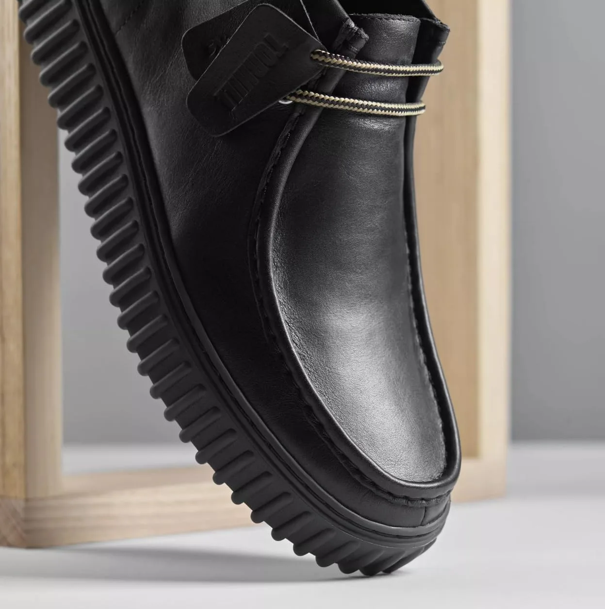 Мужские кроссовки Clarks Torhill Hi, черные — фото 4