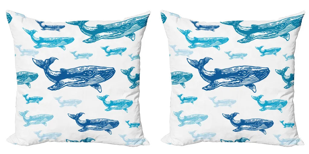 

Чехол для подушки Abakuhaus, синий