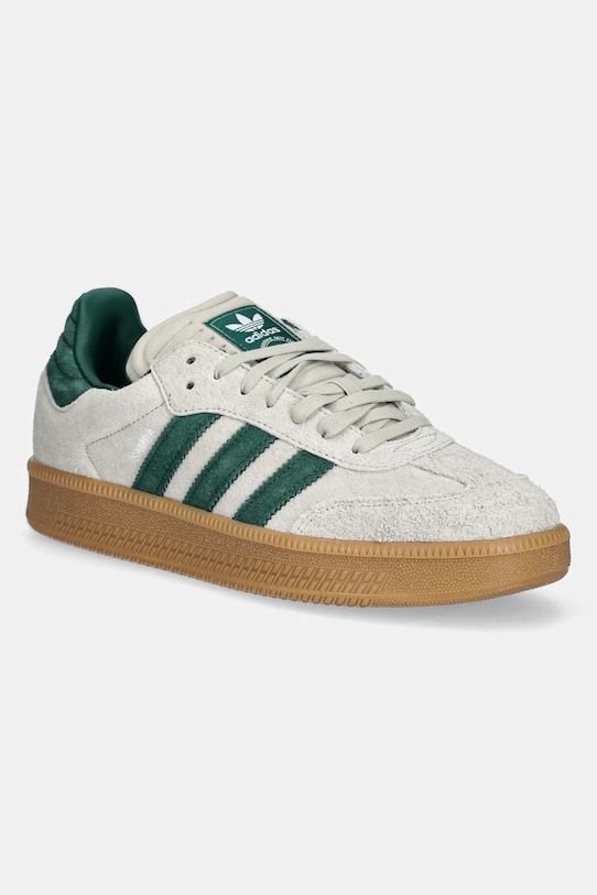 Замшевые кроссовки Samba XLG Adidas Originals, бежевый