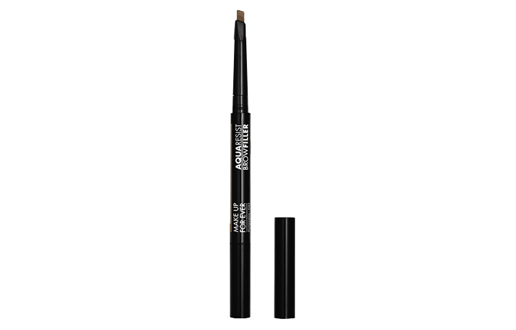 MAKE UP FOR EVER Водостойкий карандаш для бровей Triangle #30 Light Brown несмываемый шелковистый 0.27г — фото 2