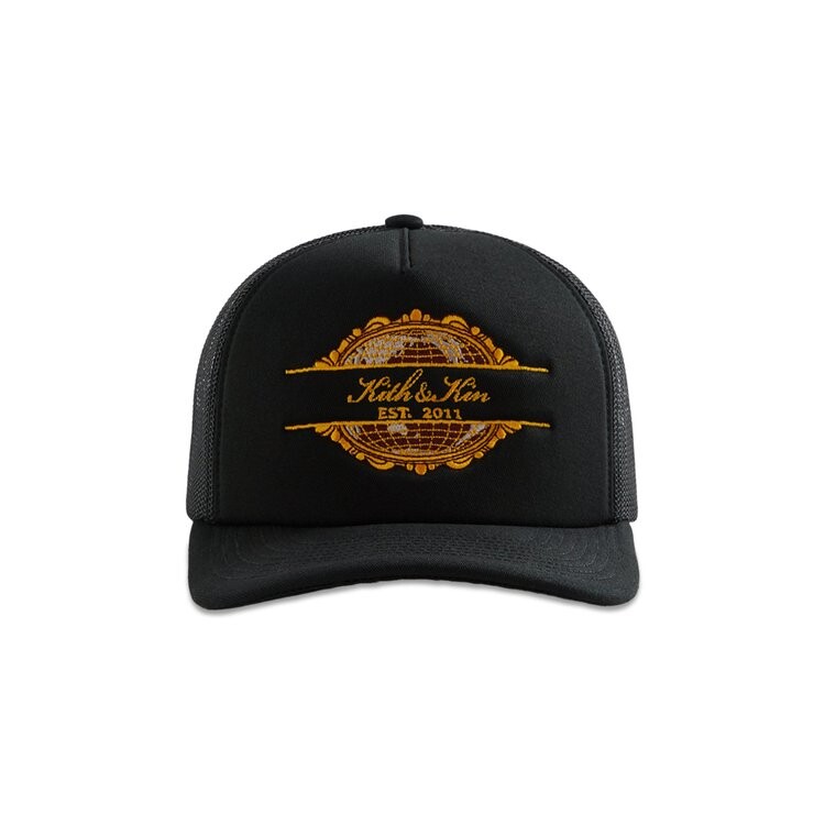 

Бейсболка Kith Nolan Poly Foam Trucker, черный