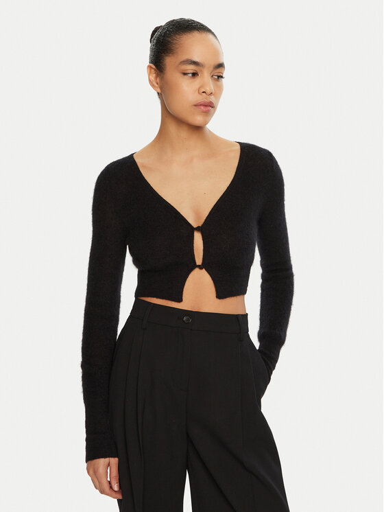 

Кардиган обычного кроя 24E241KN203 Jacquemus, черный
