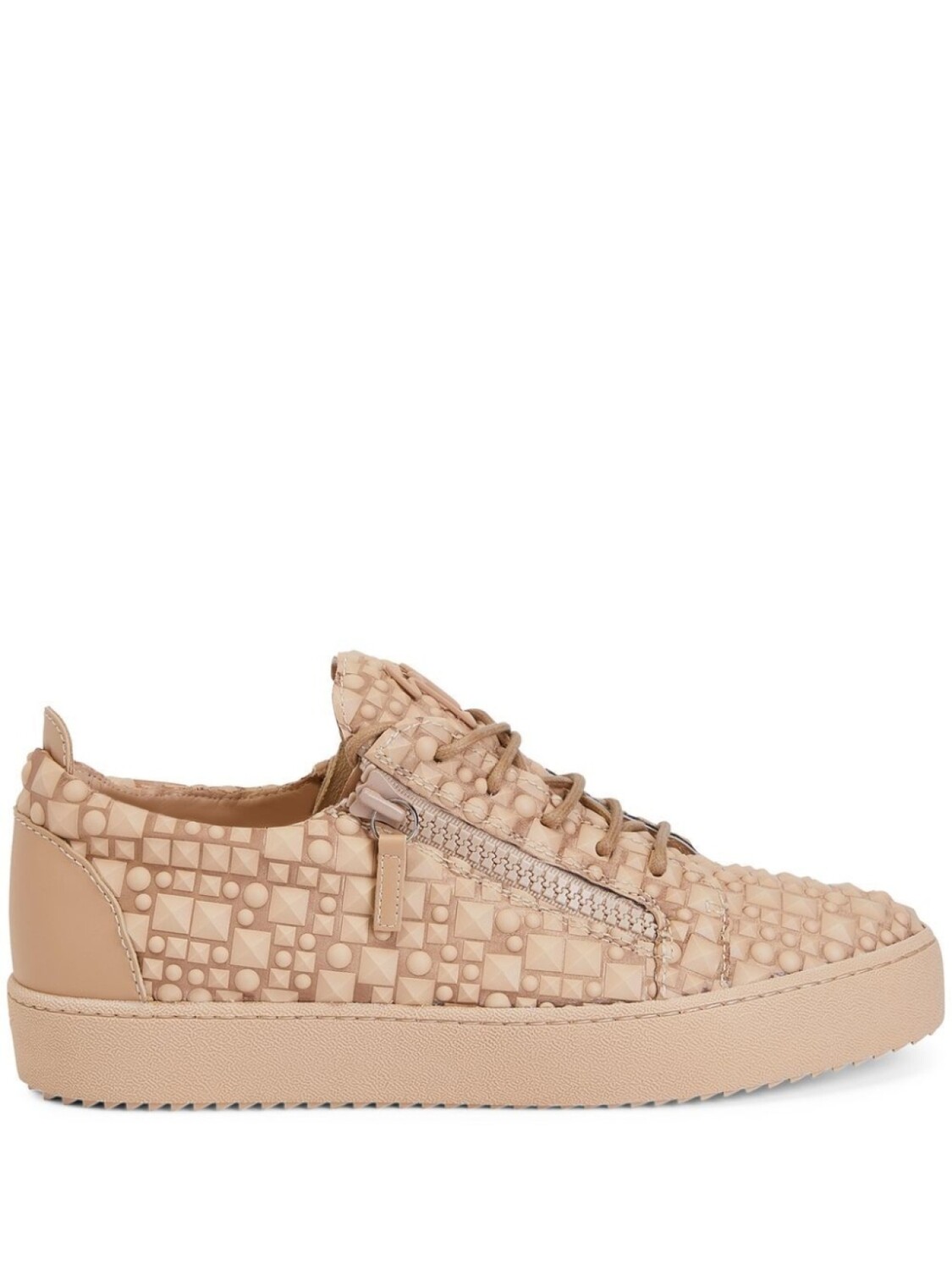 

Giuseppe Zanotti кеды с заклепками, коричневый