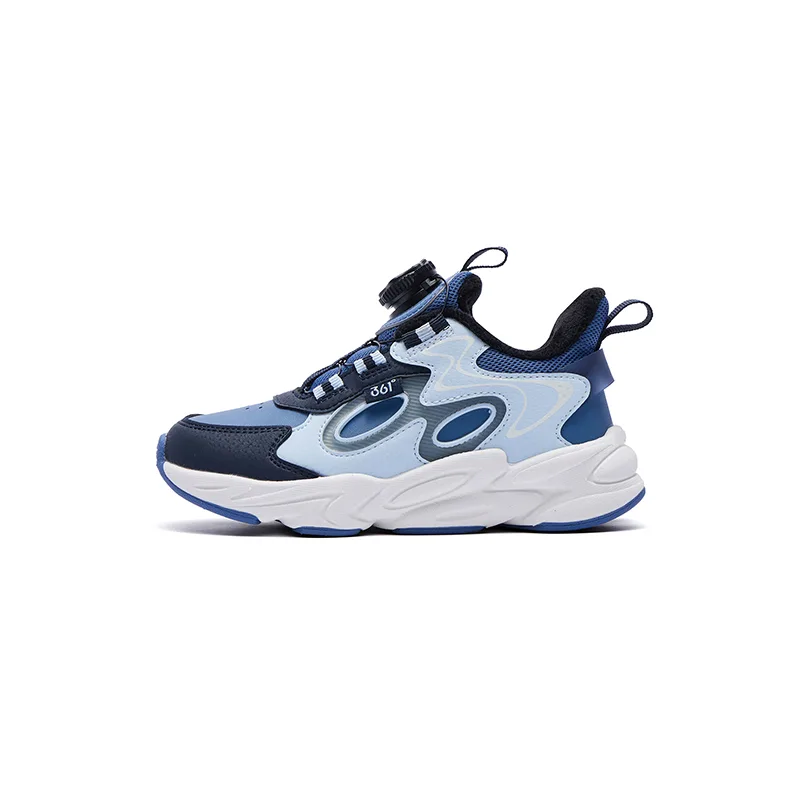 Детские повседневные кроссовки для дошкольников 361°KIDS, Eternal Blue/Aqua Clear Blue/Deep Stone Blue