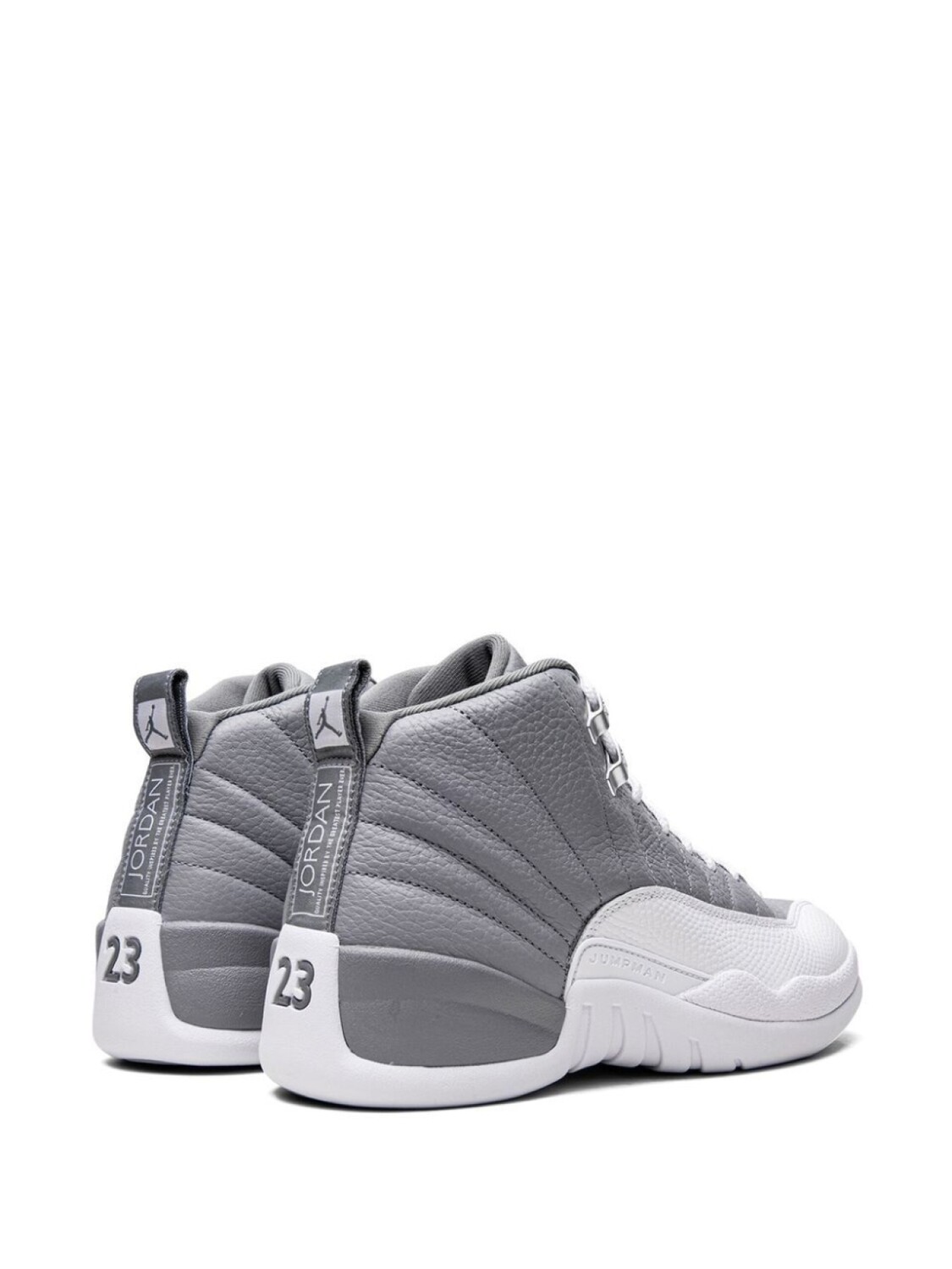 Кроссовки Air 12 Stealth Jordan, серый — фото 3