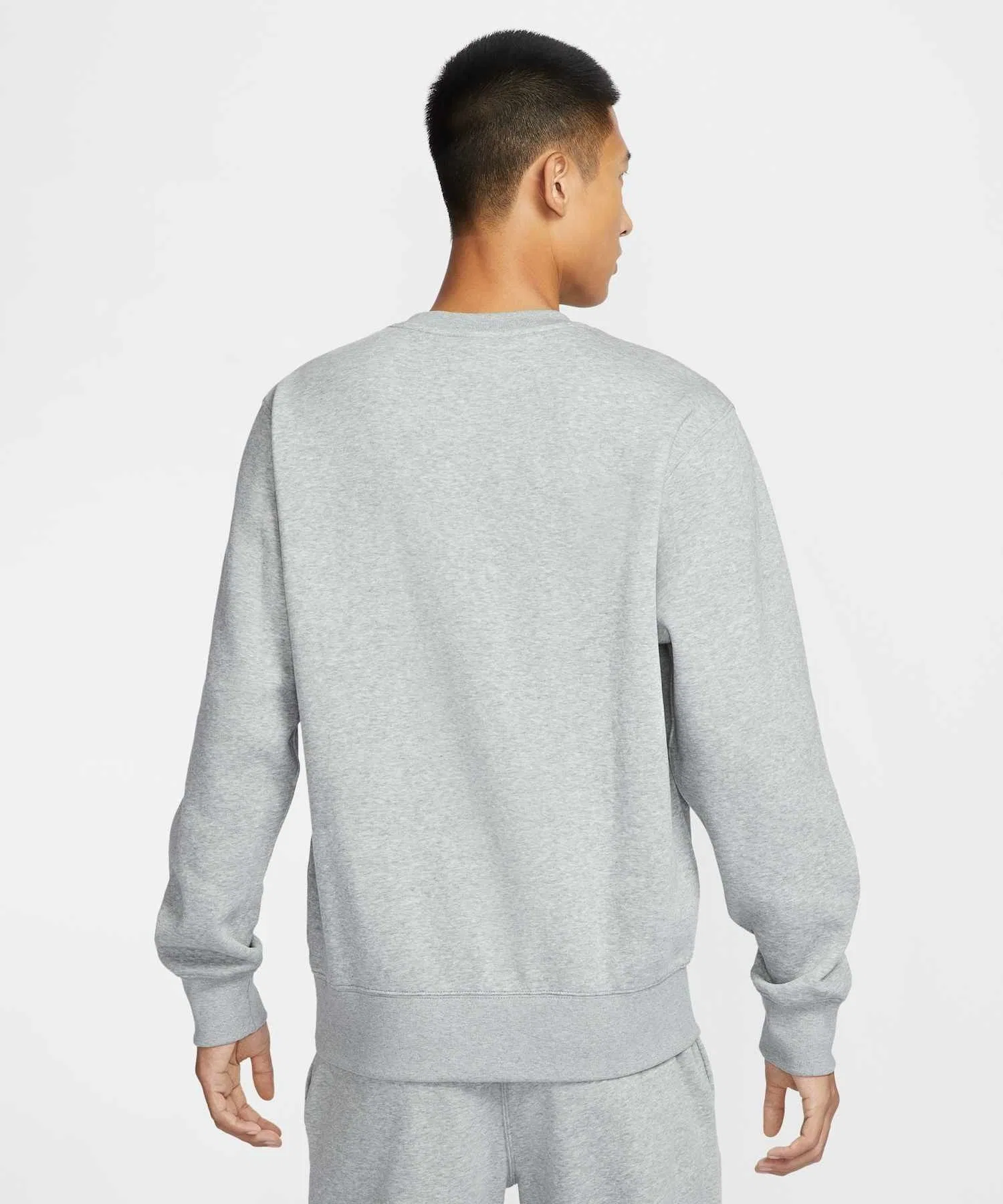 《В наличии комплект》 Мужская флисовая толстовка Nike Club HJ2174-063 темно-серого цвета — фото 2