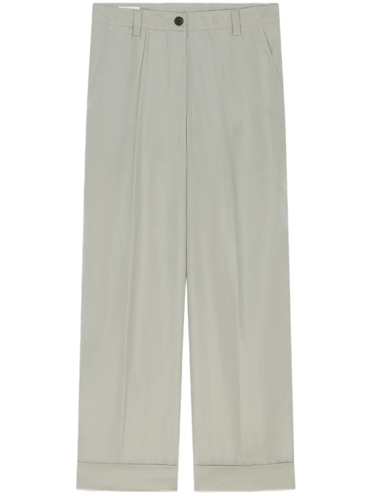 

DRIES VAN NOTEN брюки с манжетами, серый