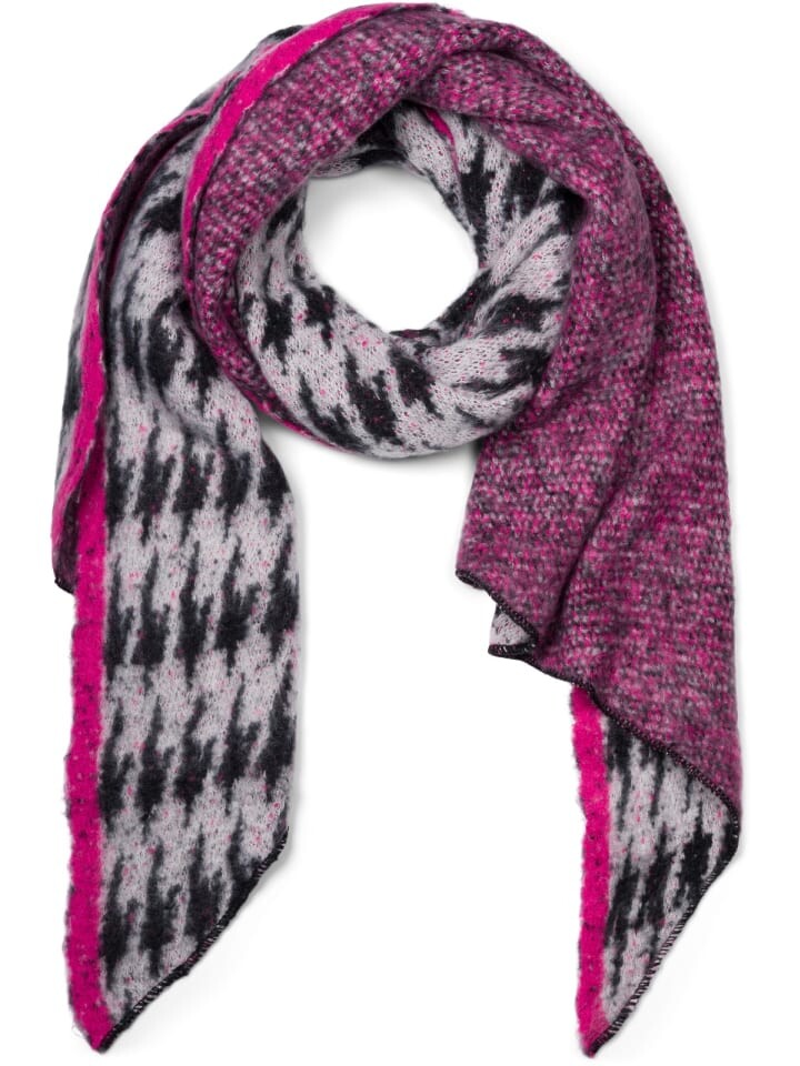 

Шарф styleBREAKER, цвет weiß/pink