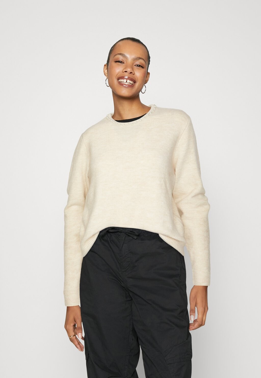

Свитшот JDY JDYCATHRINE PEARL PULL, бежевый