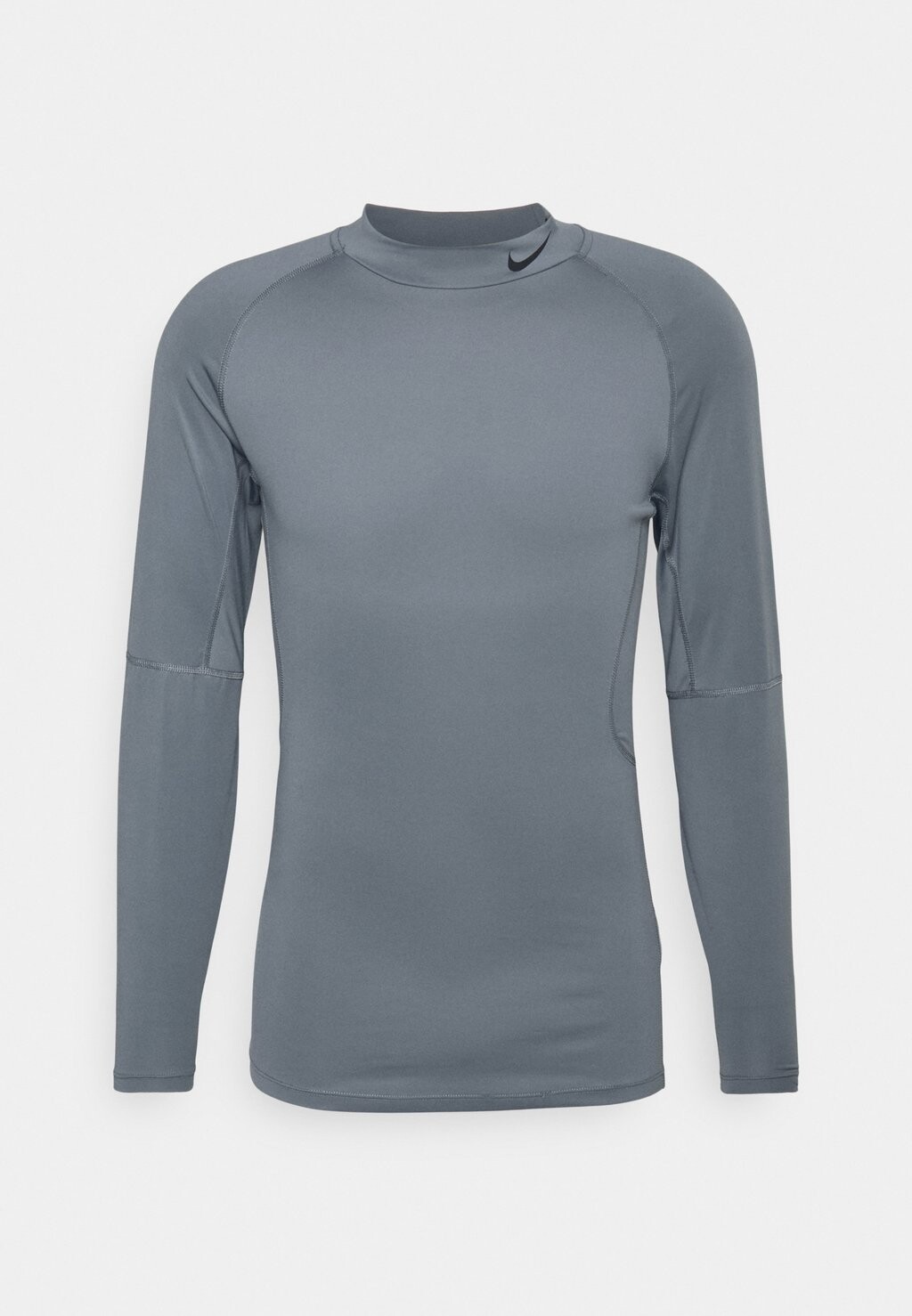 Футболка с длинным рукавом Tight Mock Nike, цвет smoke grey/black — фото 4
