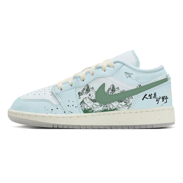 

Детские баскетбольные кроссовки Air 1 Grade School Jordan, синий