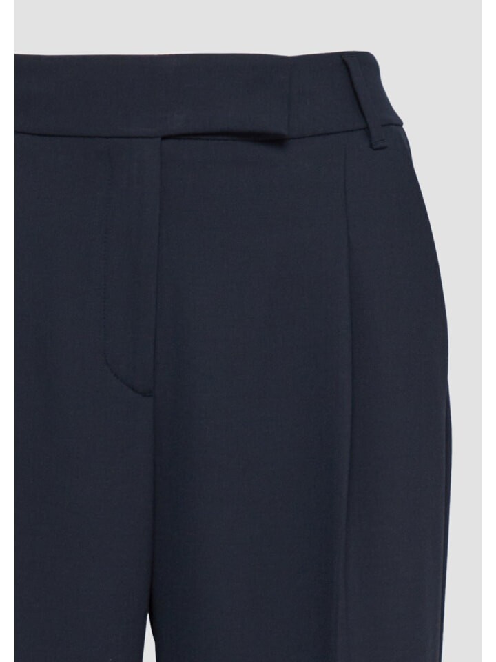 

Тканевые брюки s.Oliver BLACK LABEL Hose lang, синий
